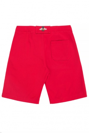 Shorts with embroidered logo, zdjęcie 2 Shorts with embroidered logo od Gucci Kids